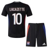 Olympique Lyonnais Alexandre Lacazette 10 Borte 2024-25 - Barn Draktsett